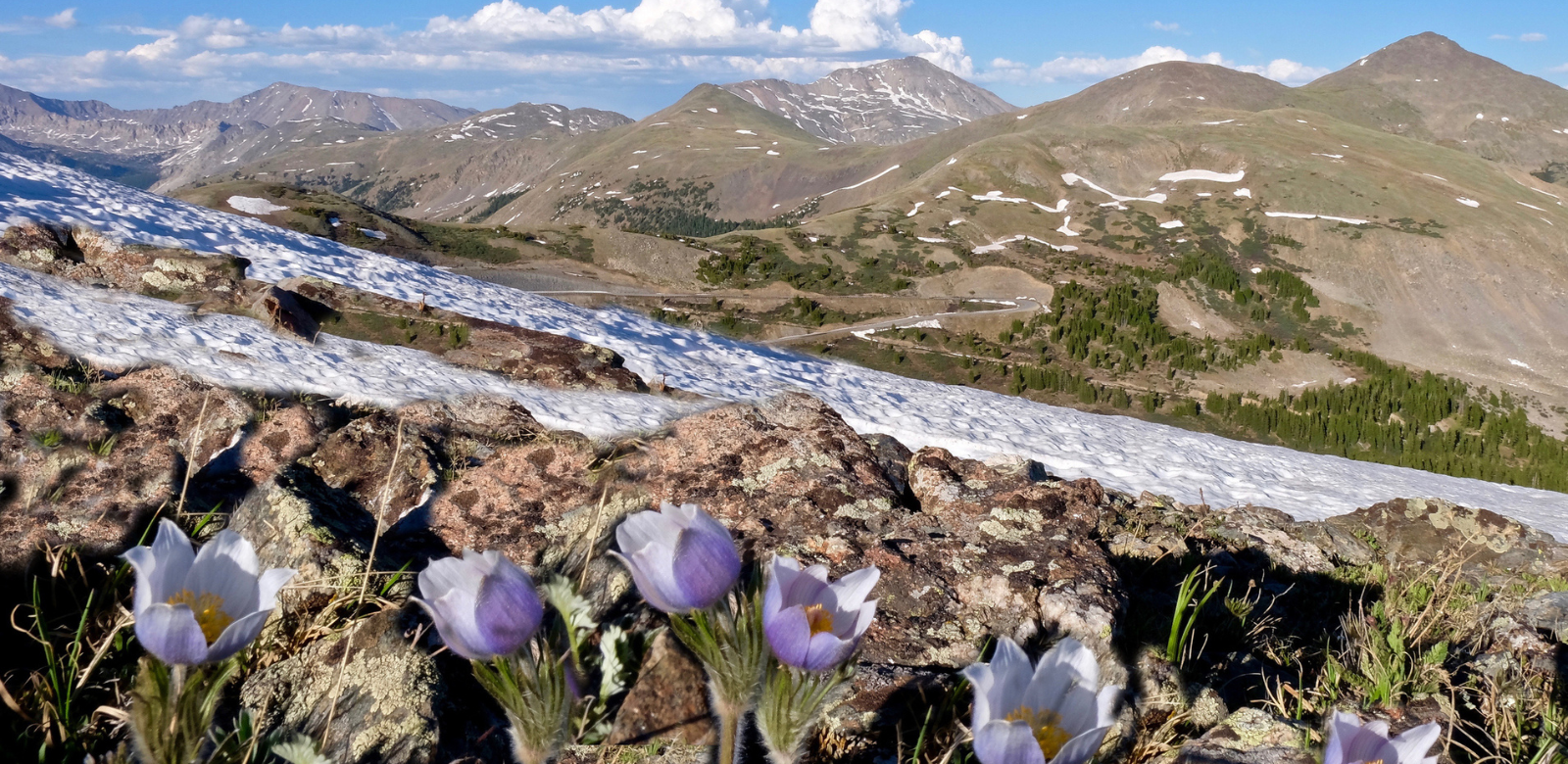 Pagosa Springs in-between season caught between the last snowfalls and the first warm breezes