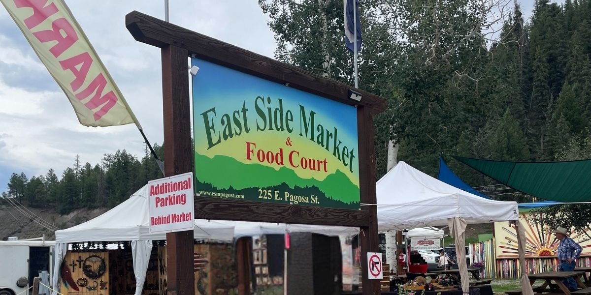 East Side Market and food court in Pagosa Springs